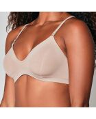 Soutien-gorge sans armatures Moulé beige