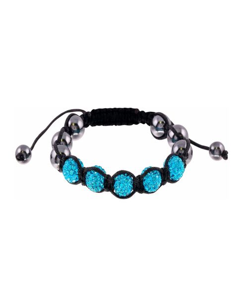 Bracelet Conexion noir/turquoise