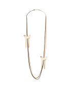 Real Fly goud/zwarte ketting