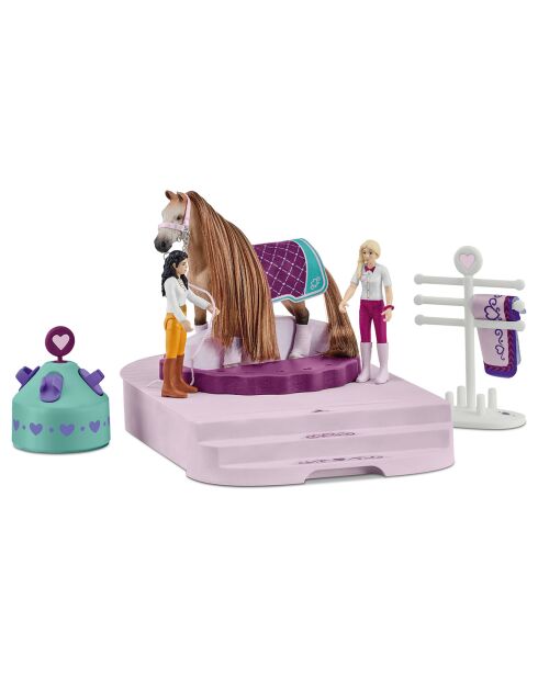 Salon de Beauté pour chevaux multicolore