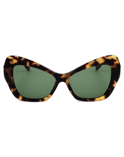 Lunettes de Soleil Femme écailles marron