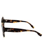 Lunettes de Soleil Femme écailles marron