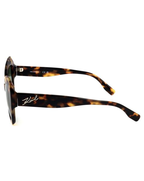 Lunettes de Soleil Femme écailles marron