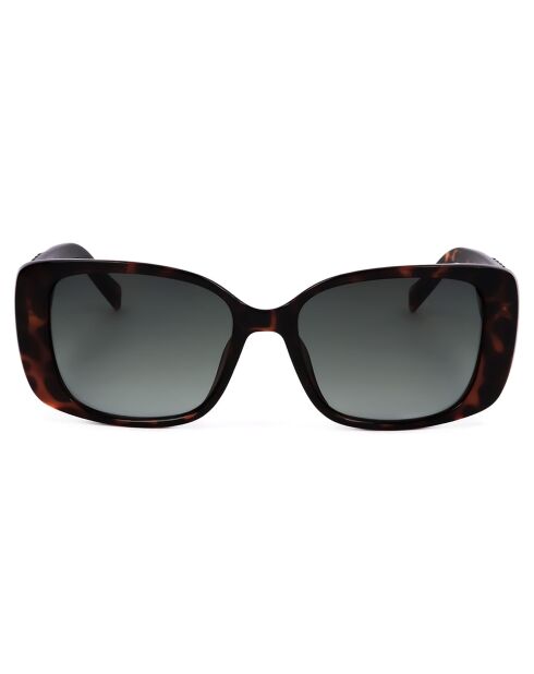 Lunettes de Soleil Femme écailles marron