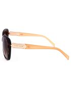 Lunettes de Soleil Femme écailles marron