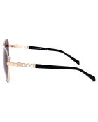 Lunettes de Soleil Femme dorées