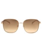 Lunettes de Soleil Femme dorées