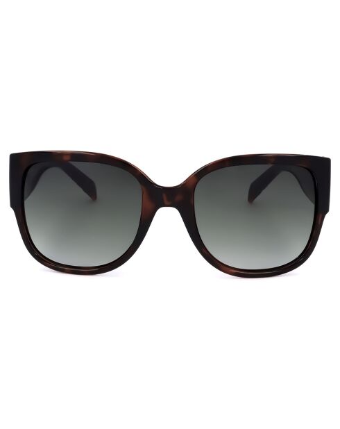 Lunettes de Soleil Femme écailles marron