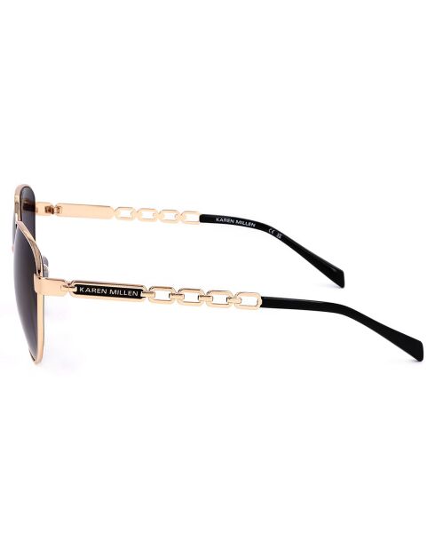 Lunettes de Soleil Femme dorées