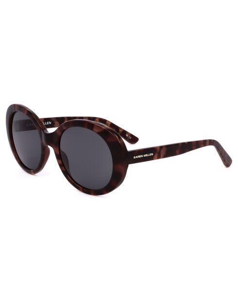 Lunettes de Soleil Femme écailles marron