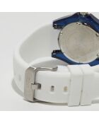 Montre Femme en Silicone blanche
