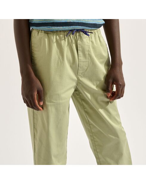 Pantalon Pharel vert thym