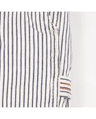 Short Printer rayé beige