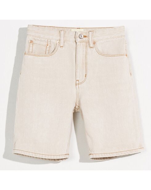 Short en jean 100% Coton Bio Padro bleach