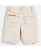 Short en jean 100% Coton Bio Padro bleach
