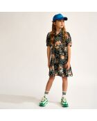 Robe Acacia  imprimée multicolore