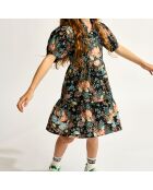 Robe Acacia  imprimée multicolore