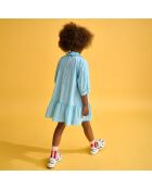 Robe en Popeline Avriel bleu ciel