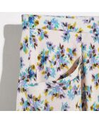 Jupe-short Peony  imprimée blanc/multicolore