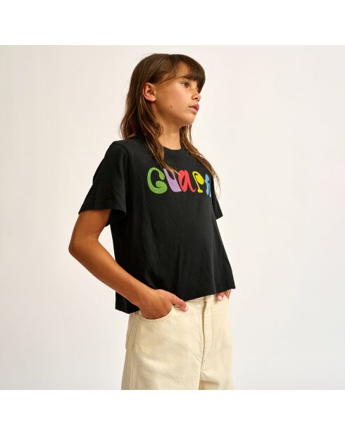 T-Shirt 100% Coton Bio Argi noir