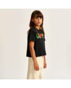 T-Shirt 100% Coton Bio Argi noir