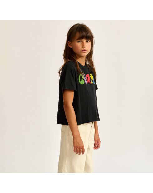 T-Shirt 100% Coton Bio Argi noir
