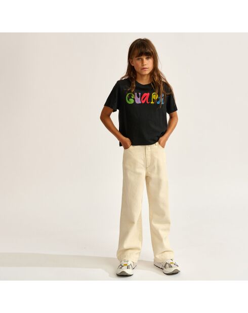 T-Shirt 100% Coton Bio Argi noir