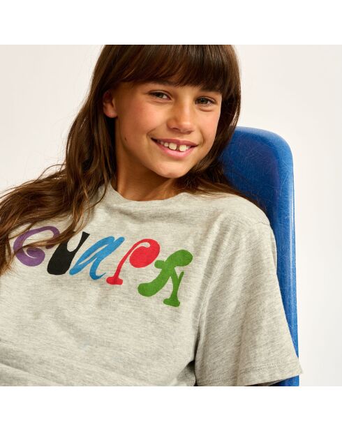 T-Shirt 100% Coton Bio Argi gris clair