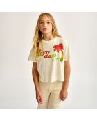 T-Shirt 100% Coton Bio Argi écru