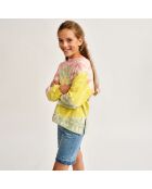 Sweat oversize 100% Coton Bio Cacou tie & dye multicolore