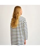 Robe marinière Vamp écru/marine