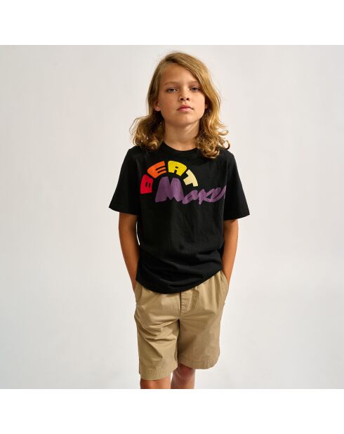 T-Shirt Kenny imprimé noir