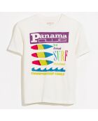 T-Shirt Kenny imprimé blanc