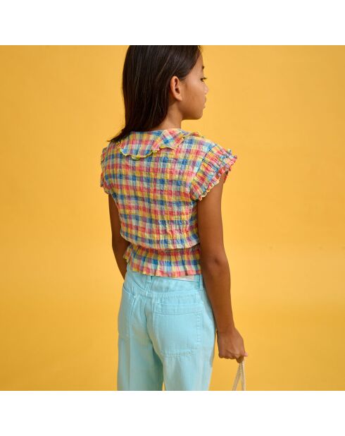 Chemise Pooker à carreaux multicolore