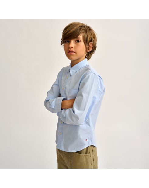 Chemise Ganix bleue