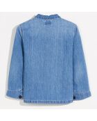 Veste en jean Pitt bleue