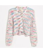 Cardigan Getafe tricoté multicolore