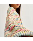 Cardigan Getafe tricoté multicolore