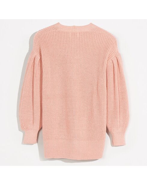 Cardigan Gelod rosette