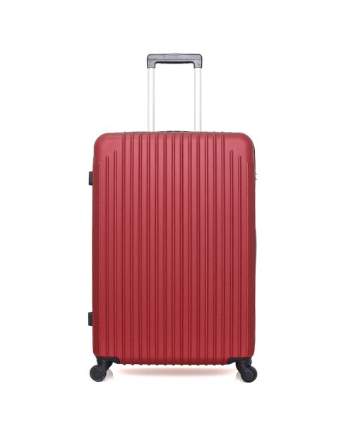 Valise Long Séjour 4 roues Carpates 75 cm bordeaux
