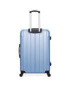 3 Fogo koffers met 4 wielen 55/65/75 cm goudblauw