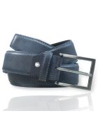 Ceinture en Cuir H-5 bleue