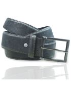 Ceinture en Cuir H-5 grise