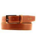 Ceinture en Cuir H-6 cognac