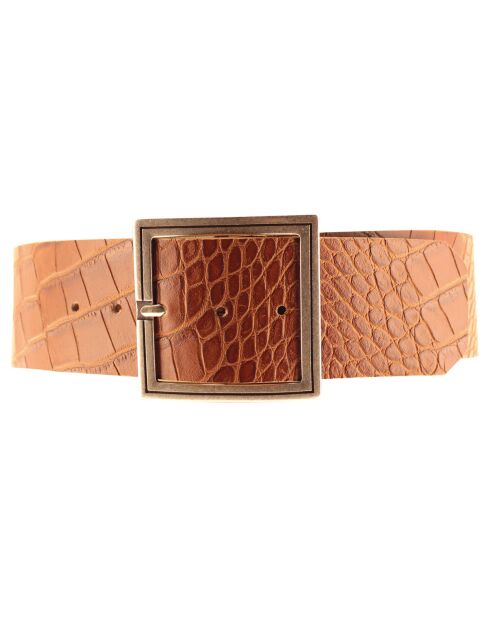 Ceinture en Cuir F-8 tabacco