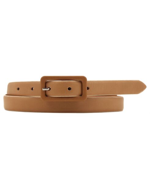 Ceinture en Cuir F-11 cognac