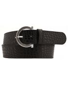 Ceinture en Cuir F-16 noire