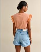 Short en jean Party bleu vintage