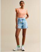 Short en jean Party bleu vintage