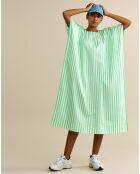 Robe caftan oversize Alger verte